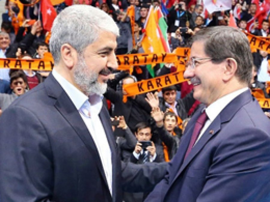 Başbakan Davutoğlu, Meşal ile görüştü
