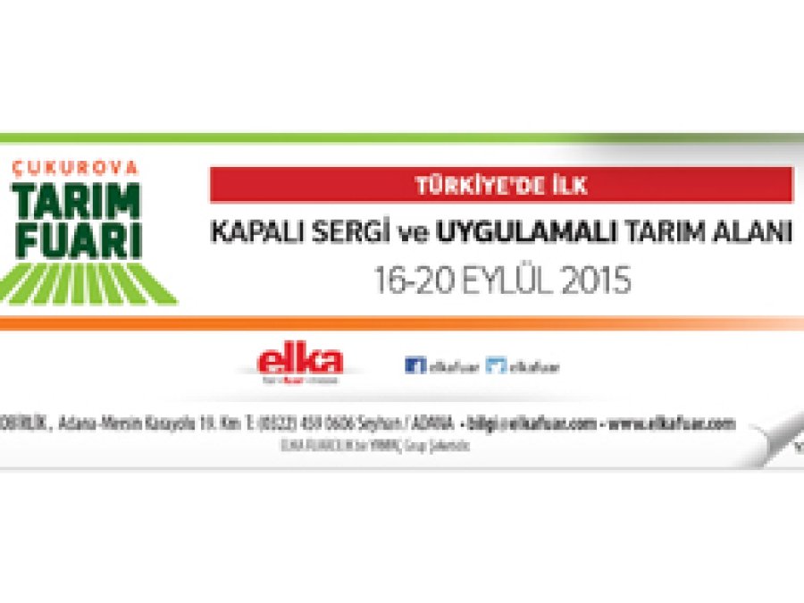 ÇUKOBİRLİK Tarım Fuarı için geri sayım başladı