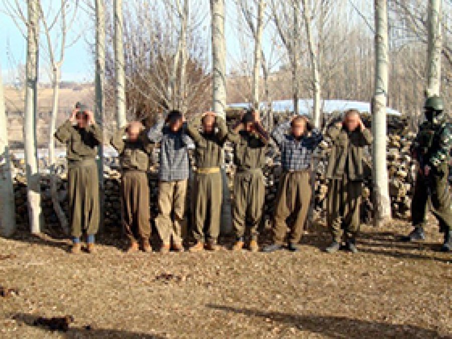 Şırnak'ta 7 PKK'lı teslim oldu