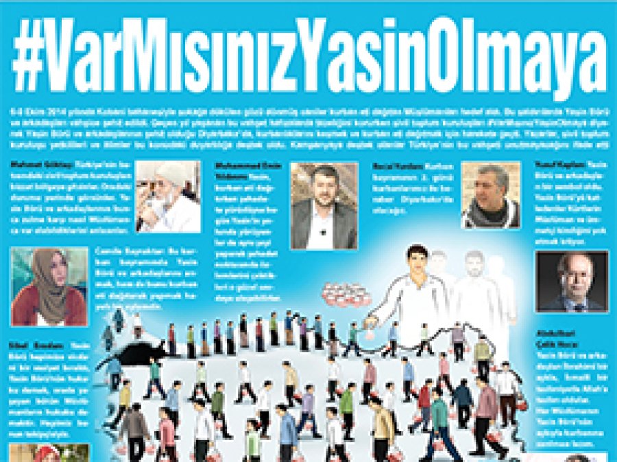 #VarMısınızYasinOlmaya kampanyası büyüyor