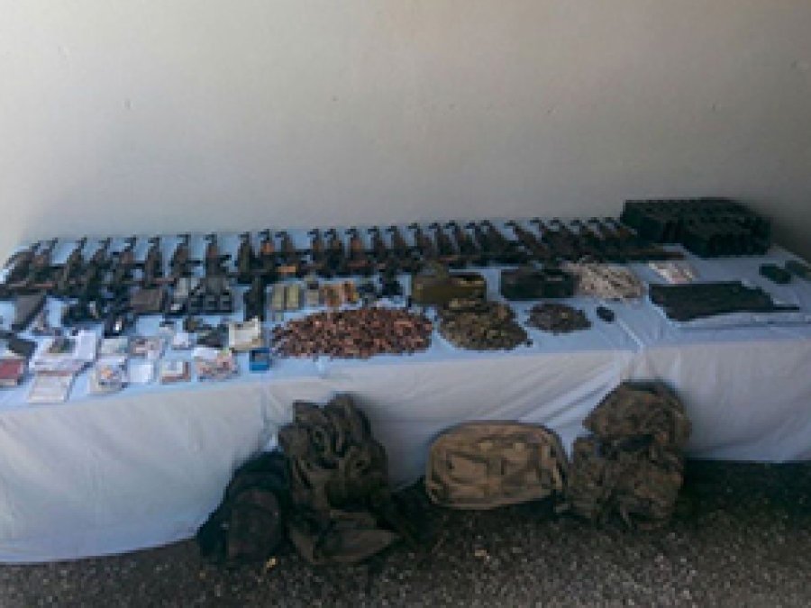 Varto'da PKK cephaneliği ortaya çıkarıldı