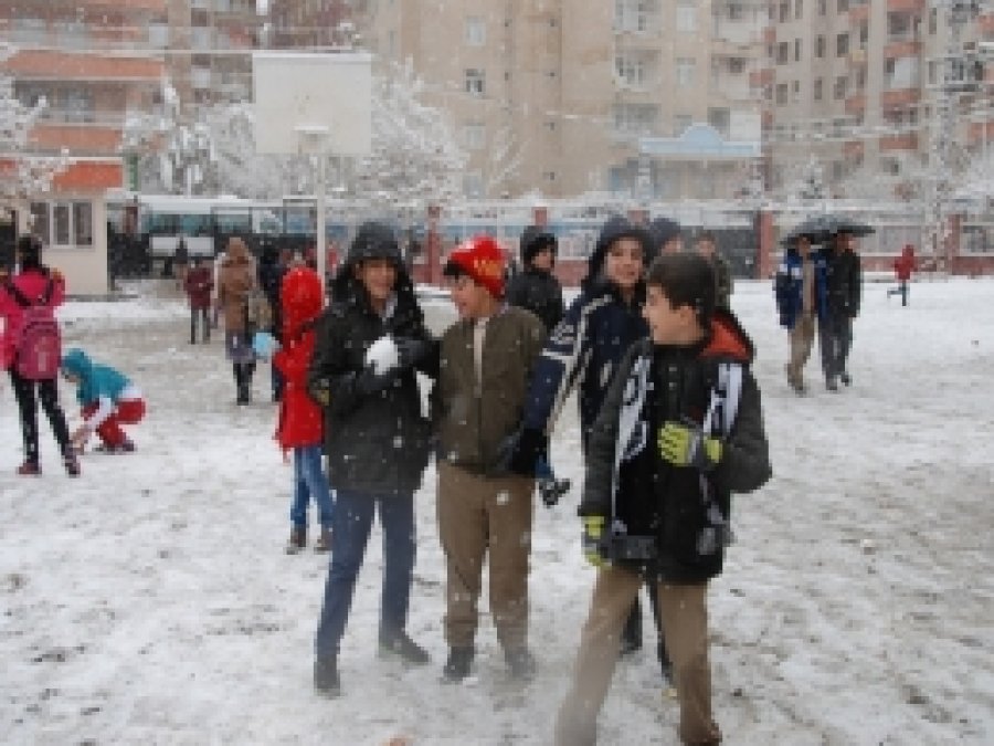 Diyarbakır geneli okullar tatil edildi
