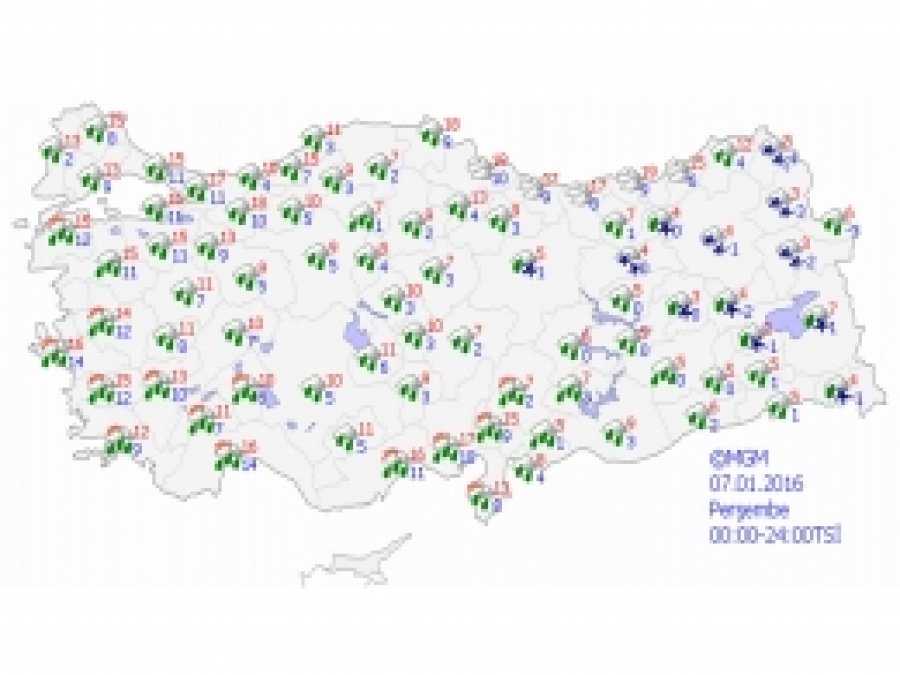 Meteorolojiden kuvvetli yağış uyarısı