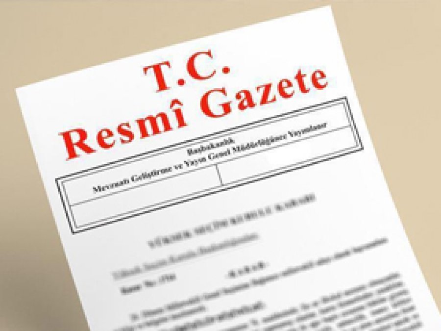 Cuma namazı düzenlemesi Resmi Gazetede