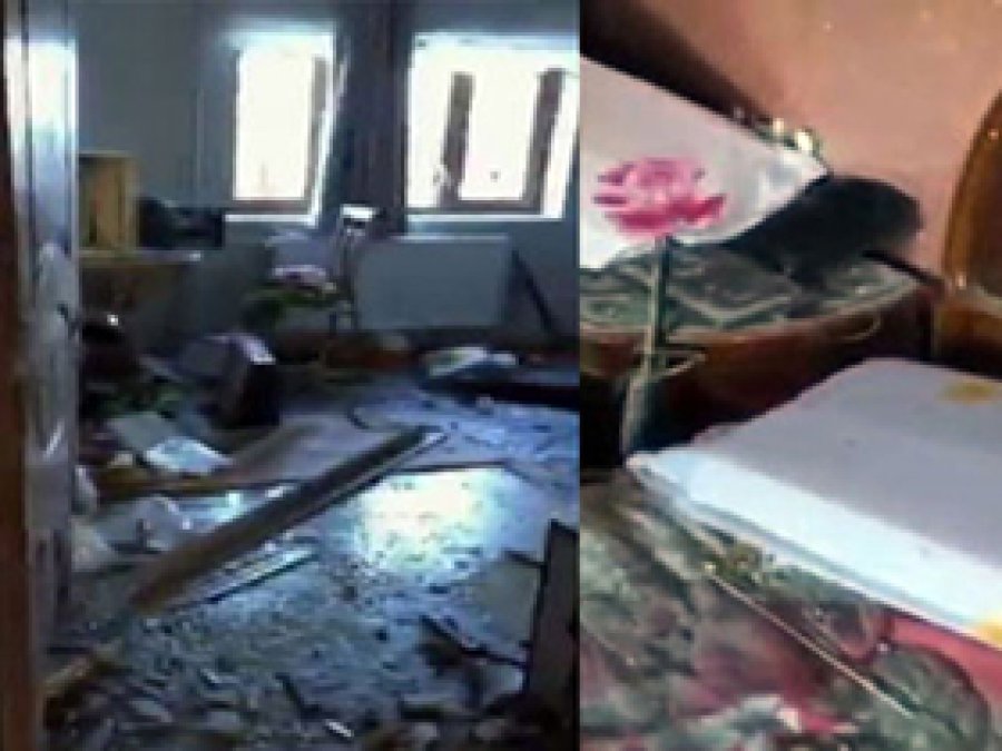 12 PKK'lının öldürüldüğü evin görüntüleri