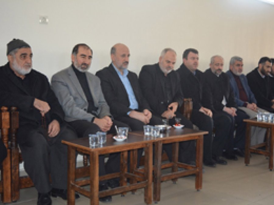 HÜDA PAR'dan Aydın ailesine taziye ziyareti