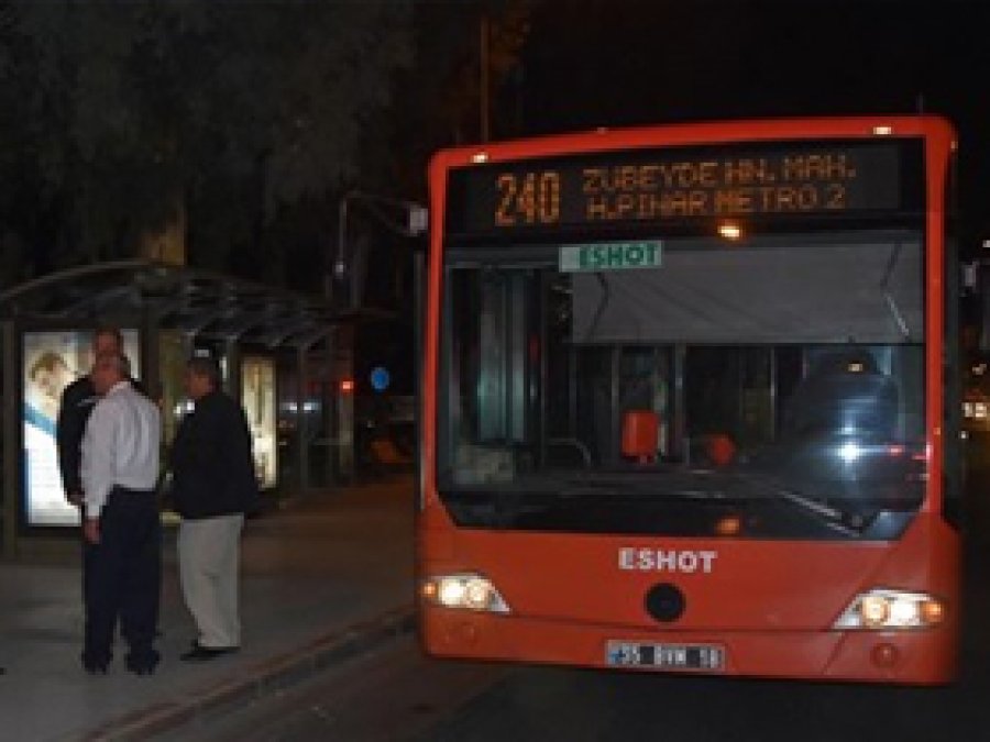 İzmir'de otobüsde tinerci dehşeti