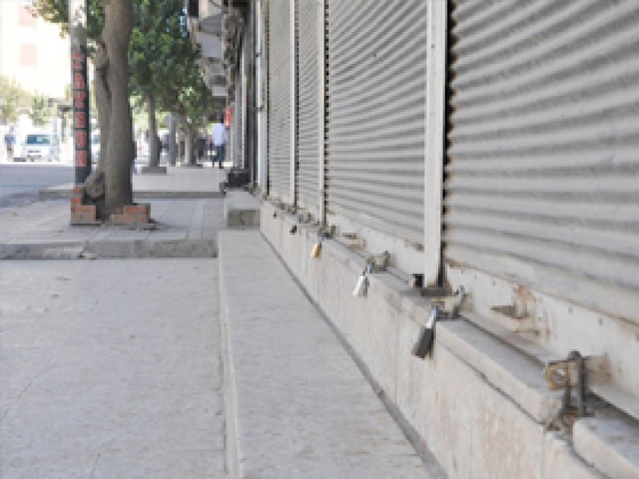 Mardin'de toplu kepenk kapatma yasaklandı