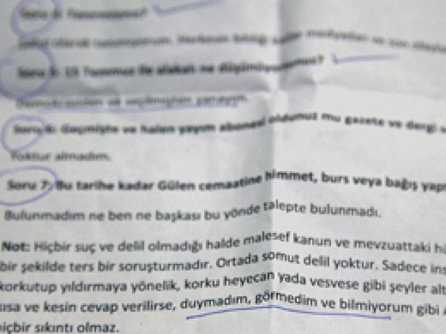 FETÖ'den 'duymadım, görmedim' talimatı