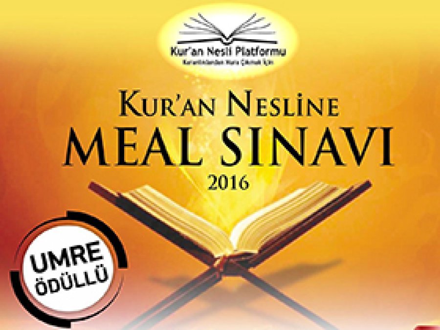 Muş'ta meal sınavı standı açıldı