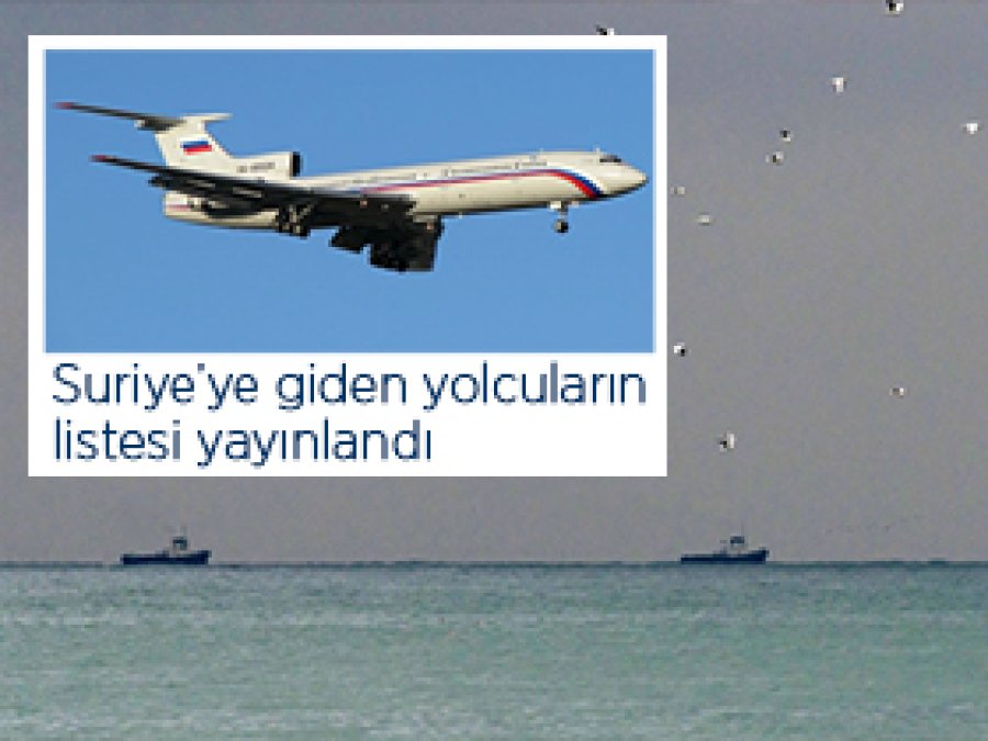 Rus uçağı Karadeniz üzerinde düştü