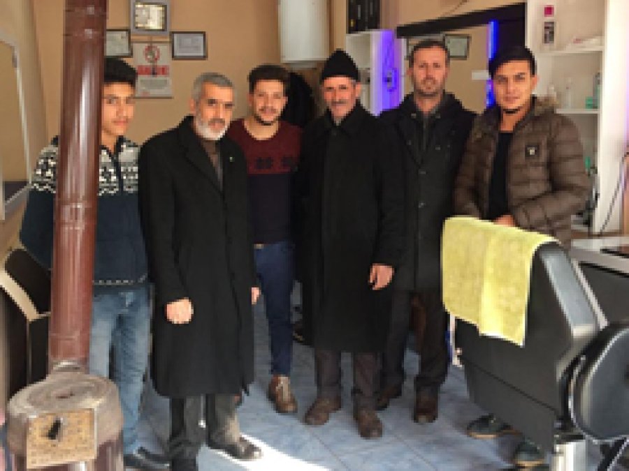 HÜDA PAR Ağrı'da esnafın sıkıntılarını dinledi