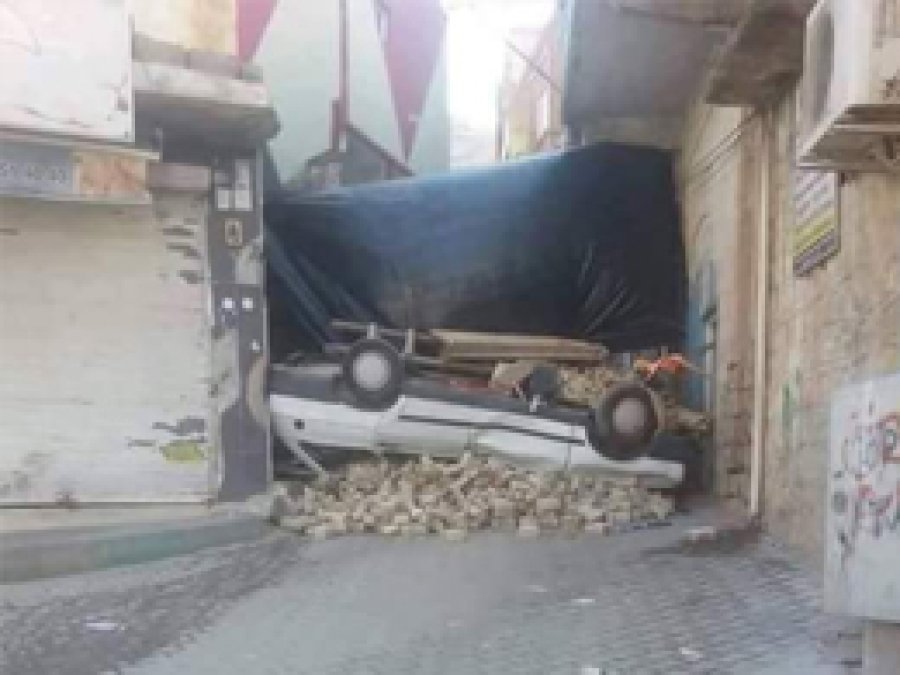 Derik'te 17 araç gasp edildi