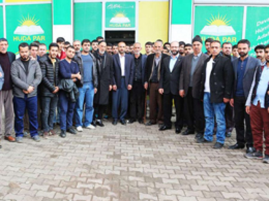 Sur Sakinlerinden HÜDA PAR'a ziyaret