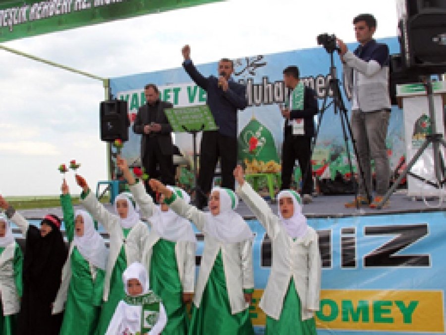 Davudan köyünde Kutlu Doğum etkinliği 