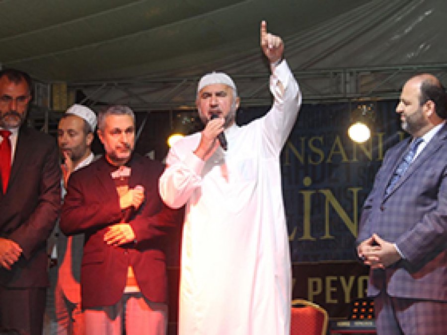 Mescid-i Aksa imamı Urfa'da konuştu