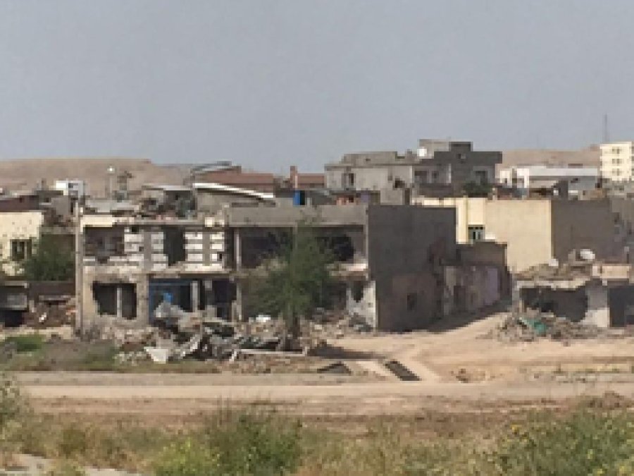 Nusaybin’de çatışmanın meydana getirdiği yıkım