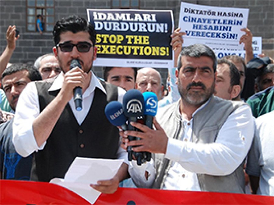 Diyarbakır'da Nizami'nin idamına sert tepki