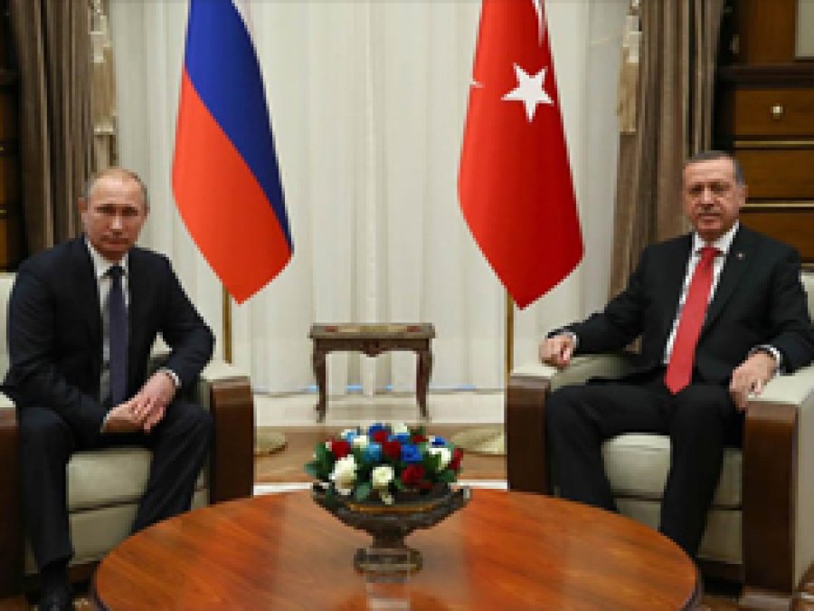 Erdoğan ve Putin görüştü