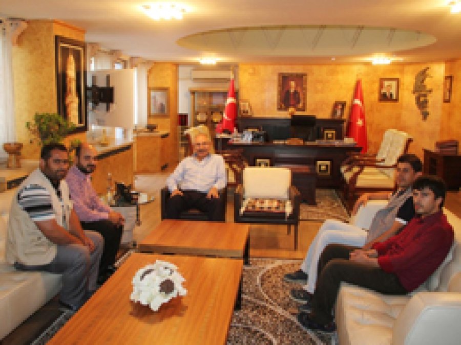 İLKHA'dan yeni Mardin Valisine ziyaret