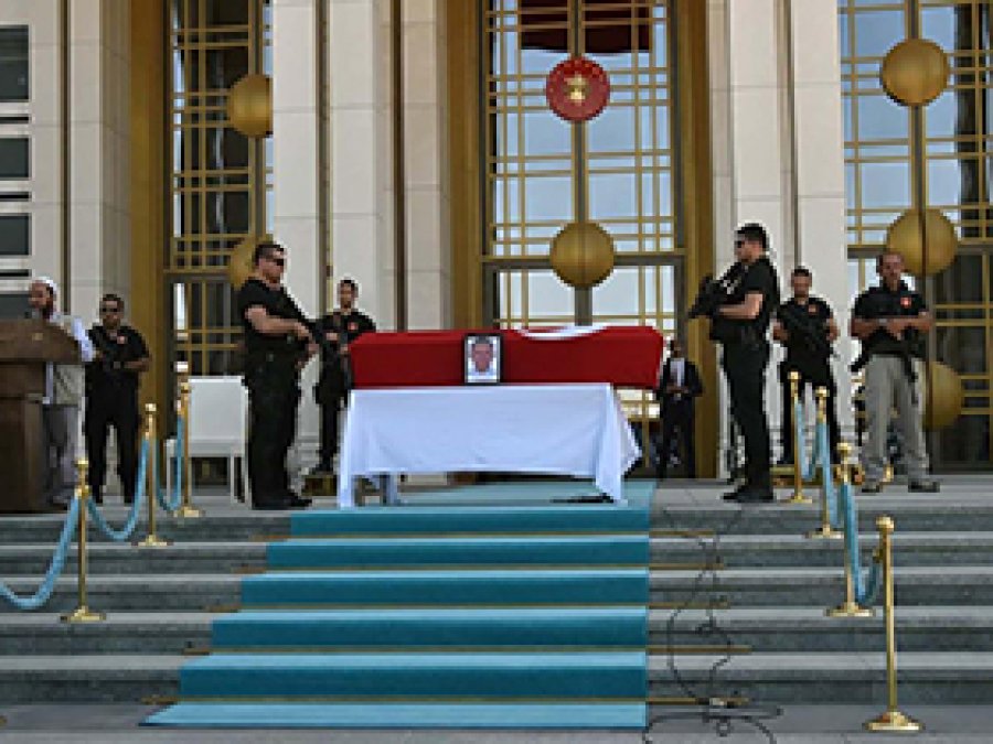 Cumhurbaşkanı koruma polisi için tören
