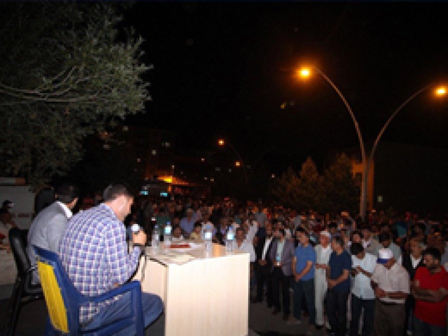 Darbe girişimine karşı Ağrı’da mevlit okutuldu