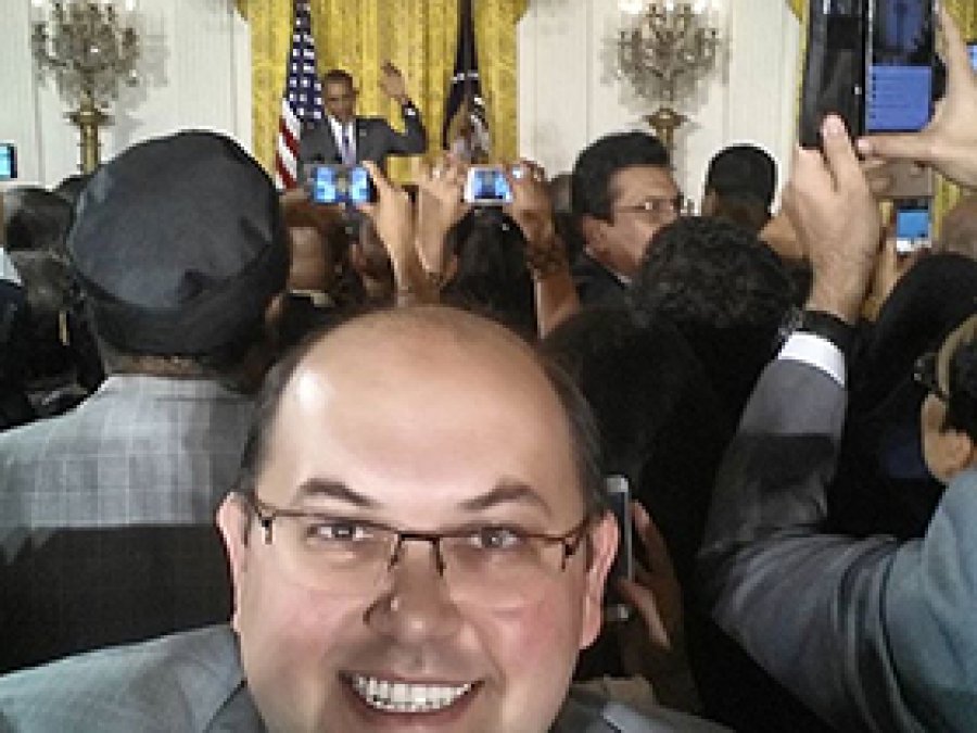 Gülen'in sağ kolundan Beyaz Saray'da selfie