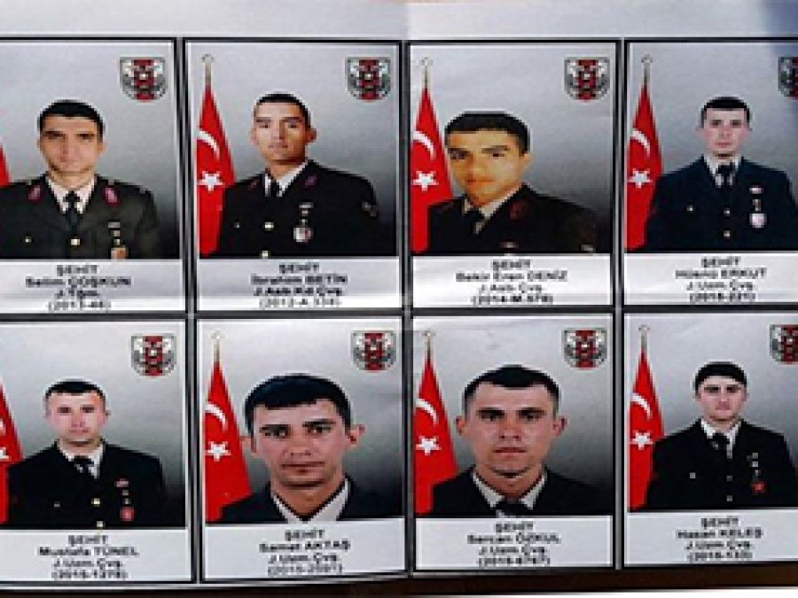 Hakkari'de 8 asker hayatını kaybetti