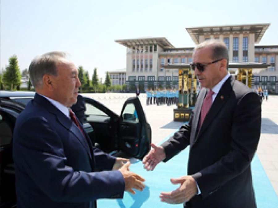 Kazakistan Cumhurbaşkanı Türkiye'de