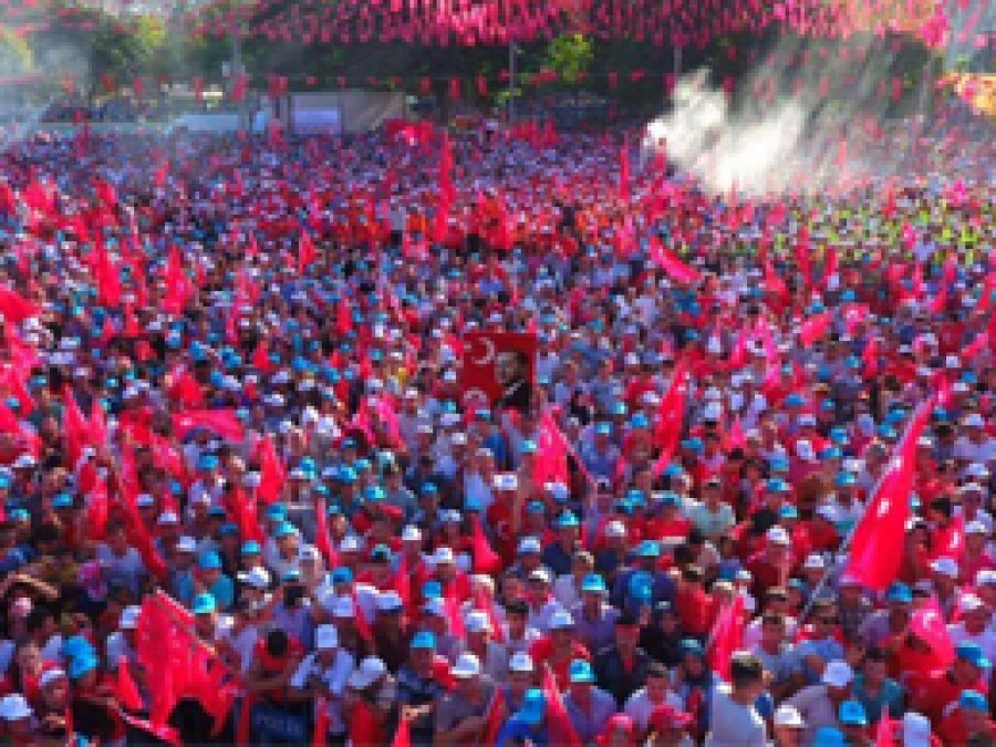 '15 Temmuz’da halk destan yazdı'