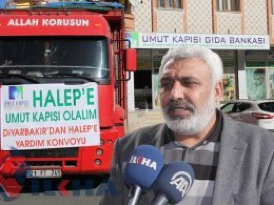 Umut Kapisi alîkarî ji bo Helebiyan berhev kir 