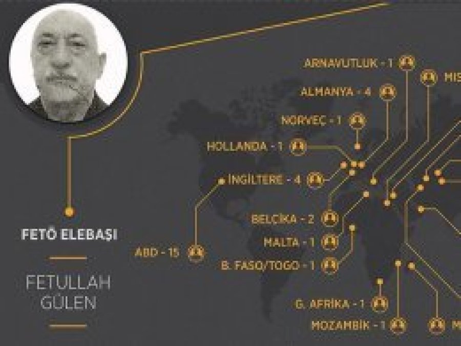 FETÖ'nün 22 ülkeye firar eden 45 lideri için iade talebi