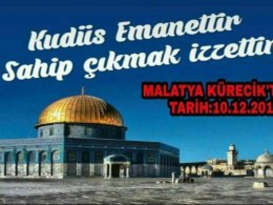 Kürecik'te İsrail'i protestoya izin verilmedi
