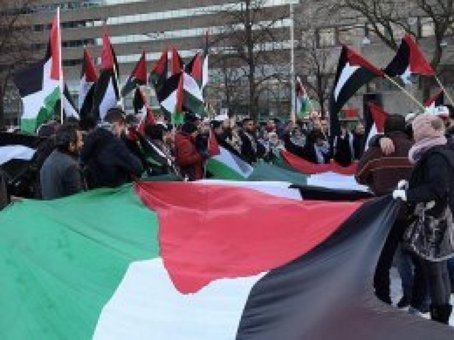 Lahey'de ABD'nin Kudüs kararı protesto edildi
