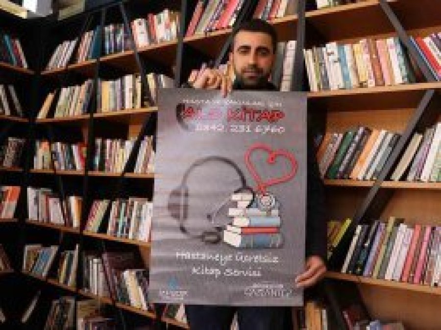 Hastalar için 'Alo Kitap' projesi başlatıldı