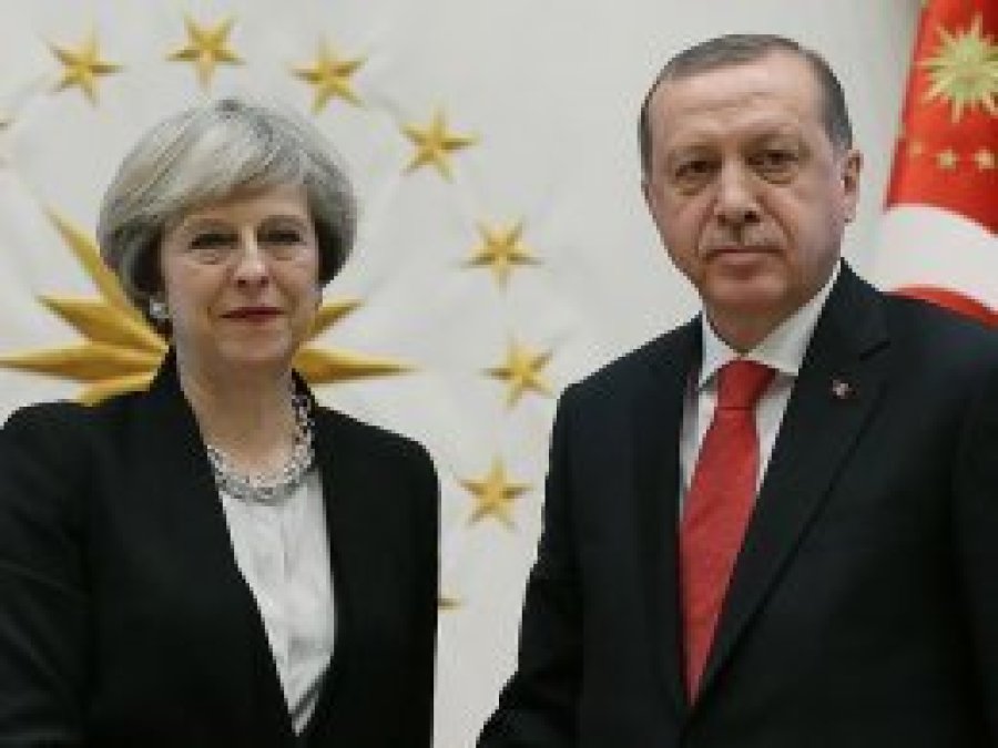 Cumhurbaşkanı Erdoğan ile May Kudüs'ü görüştü