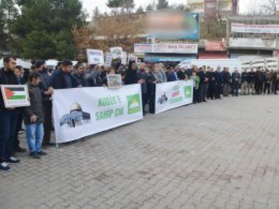 Siyonist işgalciler Kozluk'ta telin edildi