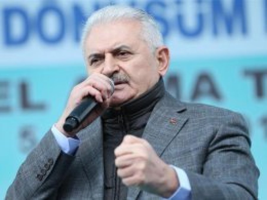 Başbakan Yıldırım 'Hayırcıları' hedef aldı