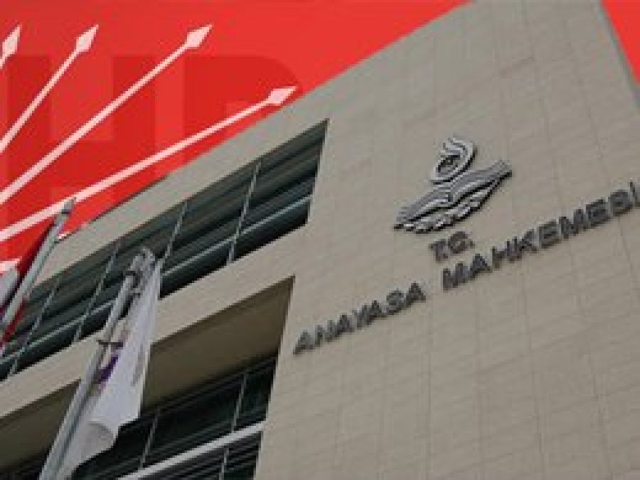 AYM'den CHP'nin başvurusuna ret kararı