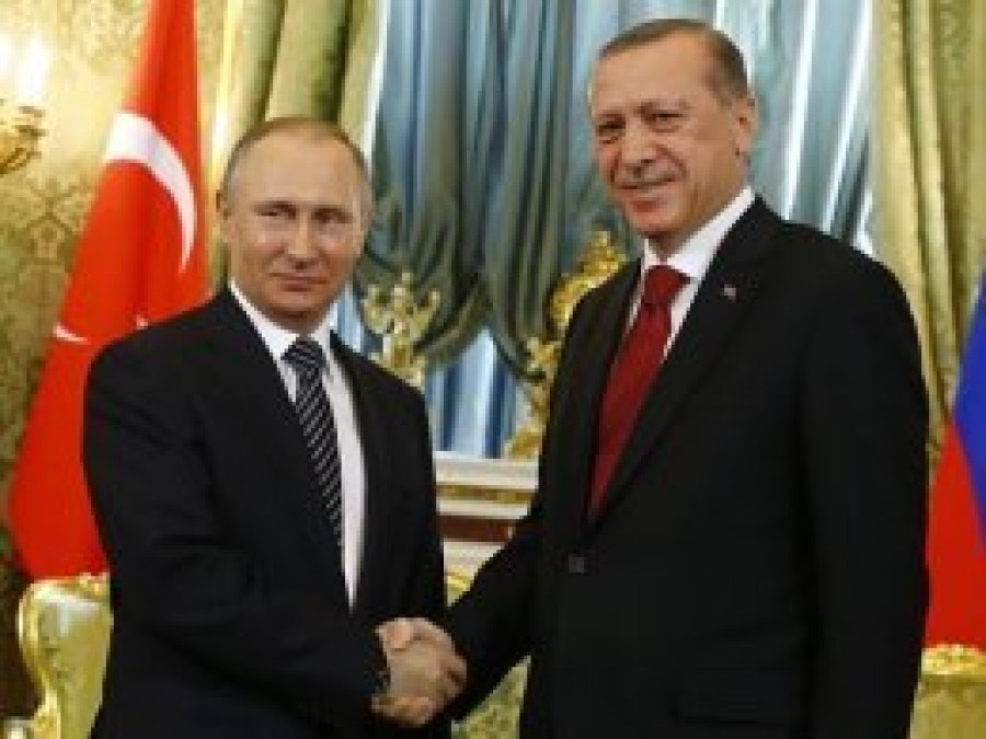 Cumhurbaşkanı Erdoğan Putin ile görüştü