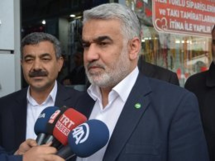 Yapıcıoğlu Batman esnafının sıkıntısını dinledi