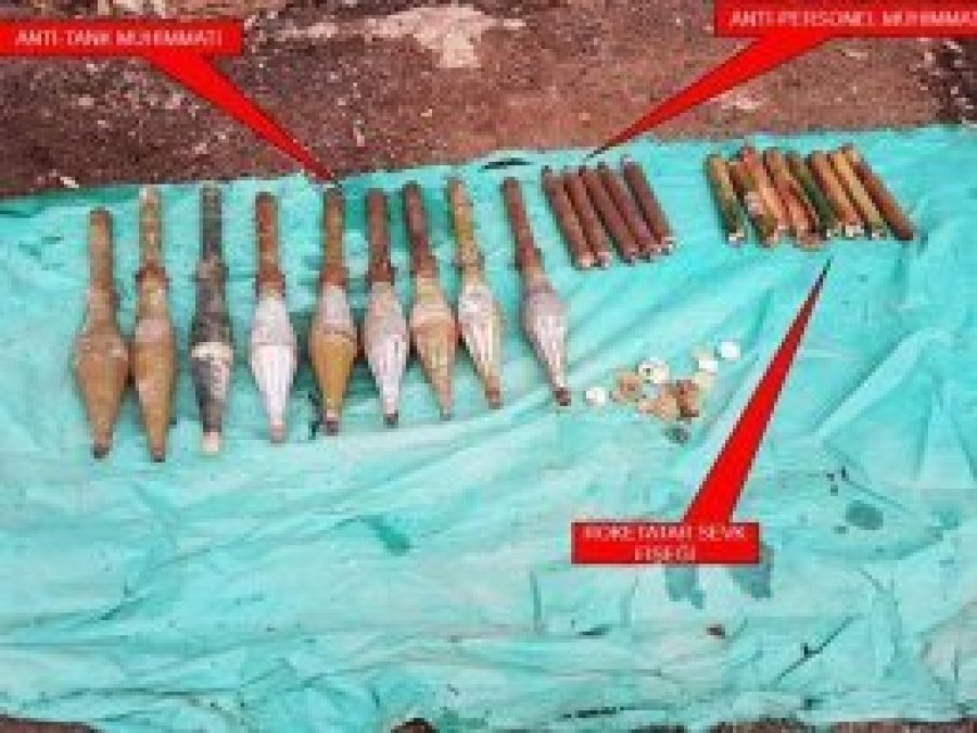PKK’ye ait mühimmat ele geçirildi