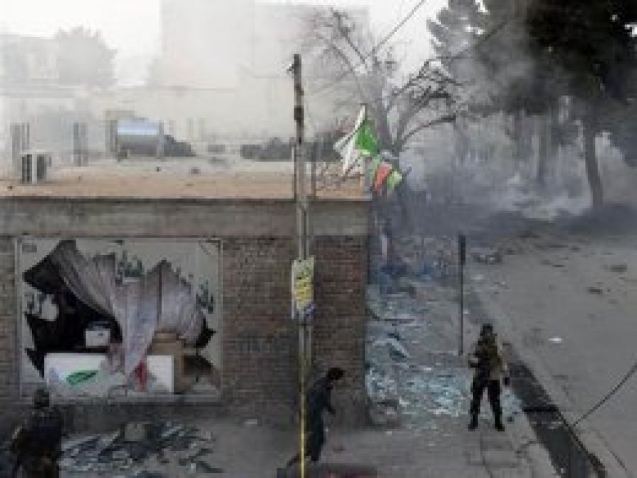 Attack on military base in Afghanistan