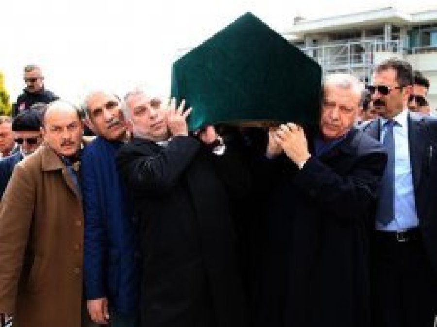 Erdoğan, Külünk’ün cenaze törenine katıldı