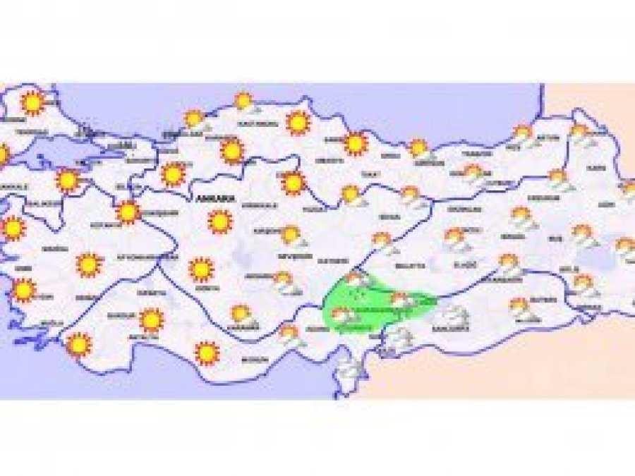 Türkiye genelinde hava durumu