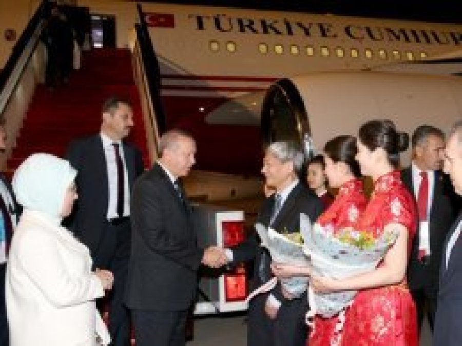 Cumhurbaşkanı Erdoğan Çin'de