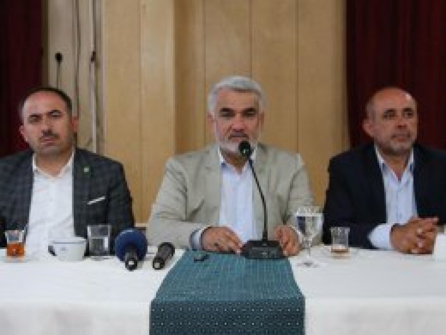 Yapıcıoğlu Sivas'ta STK temsilcileriyle bir araya geldi