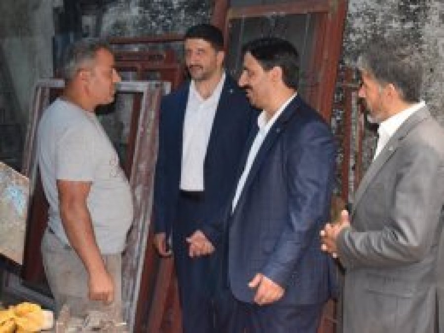HÜDA PAR'dan Malatya esnafına ziyaret