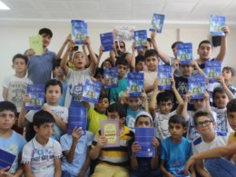 Yaz Kur'an kursları bütün güzelliğiyle devam ediyor