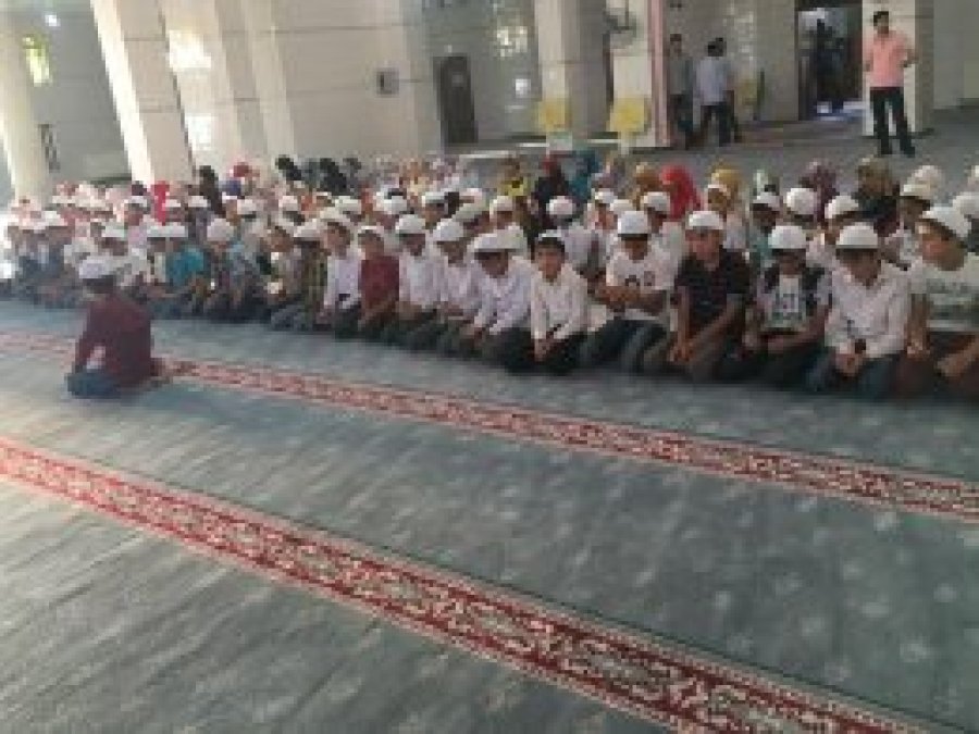 İdil'de miniklerden namaz etkinliği